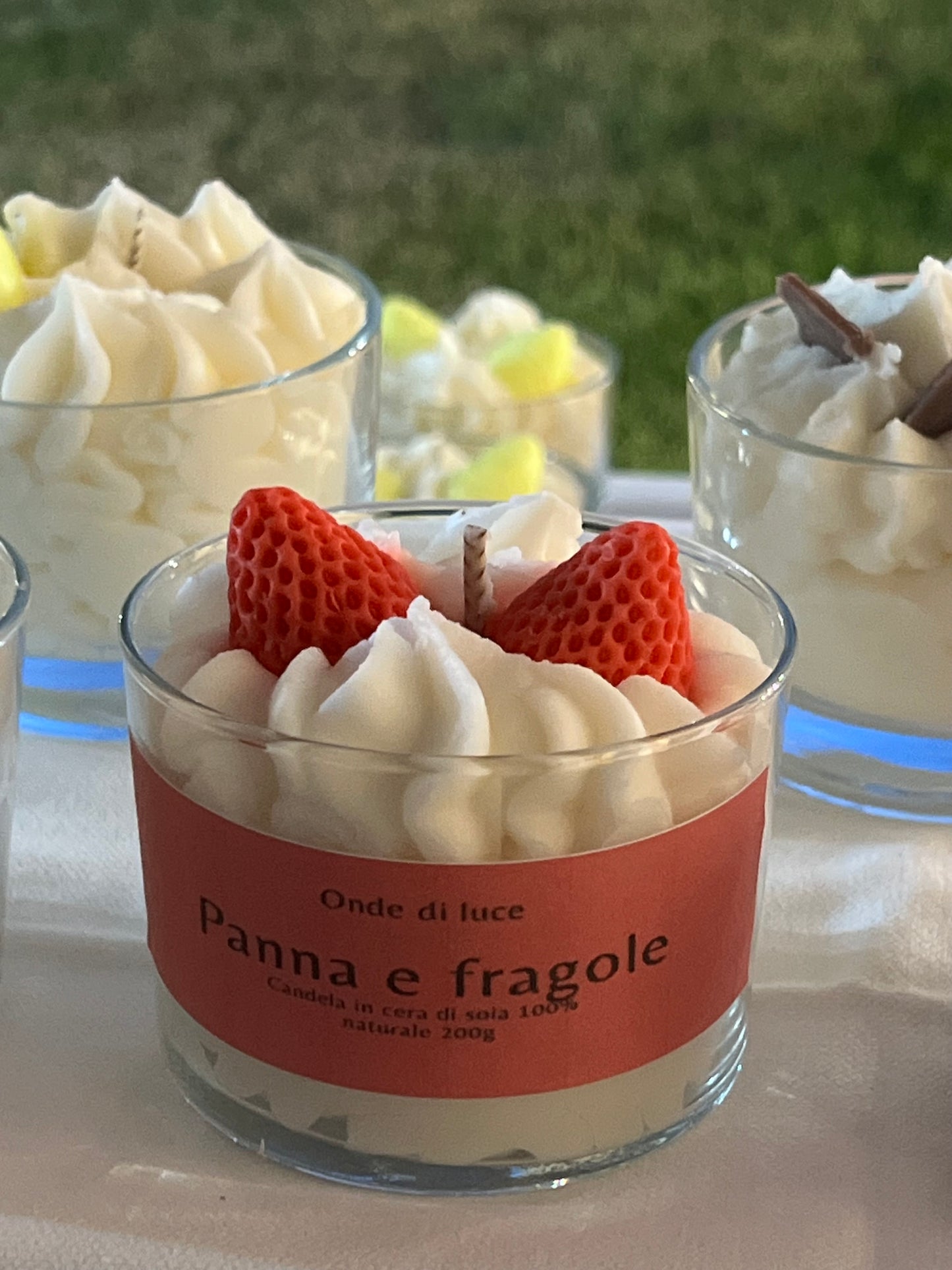 Panna e fragole