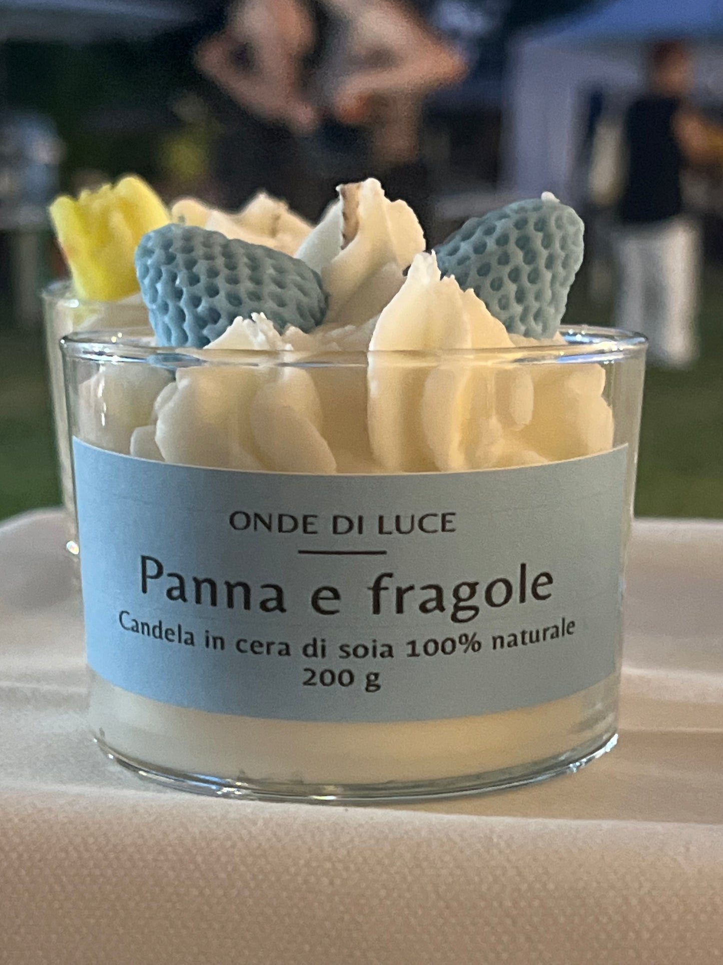 Panna e fragole