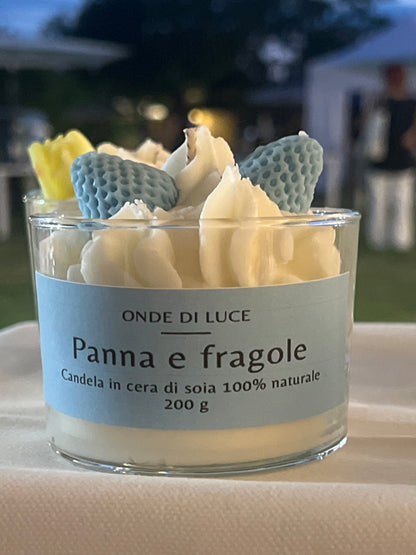 Panna e fragole