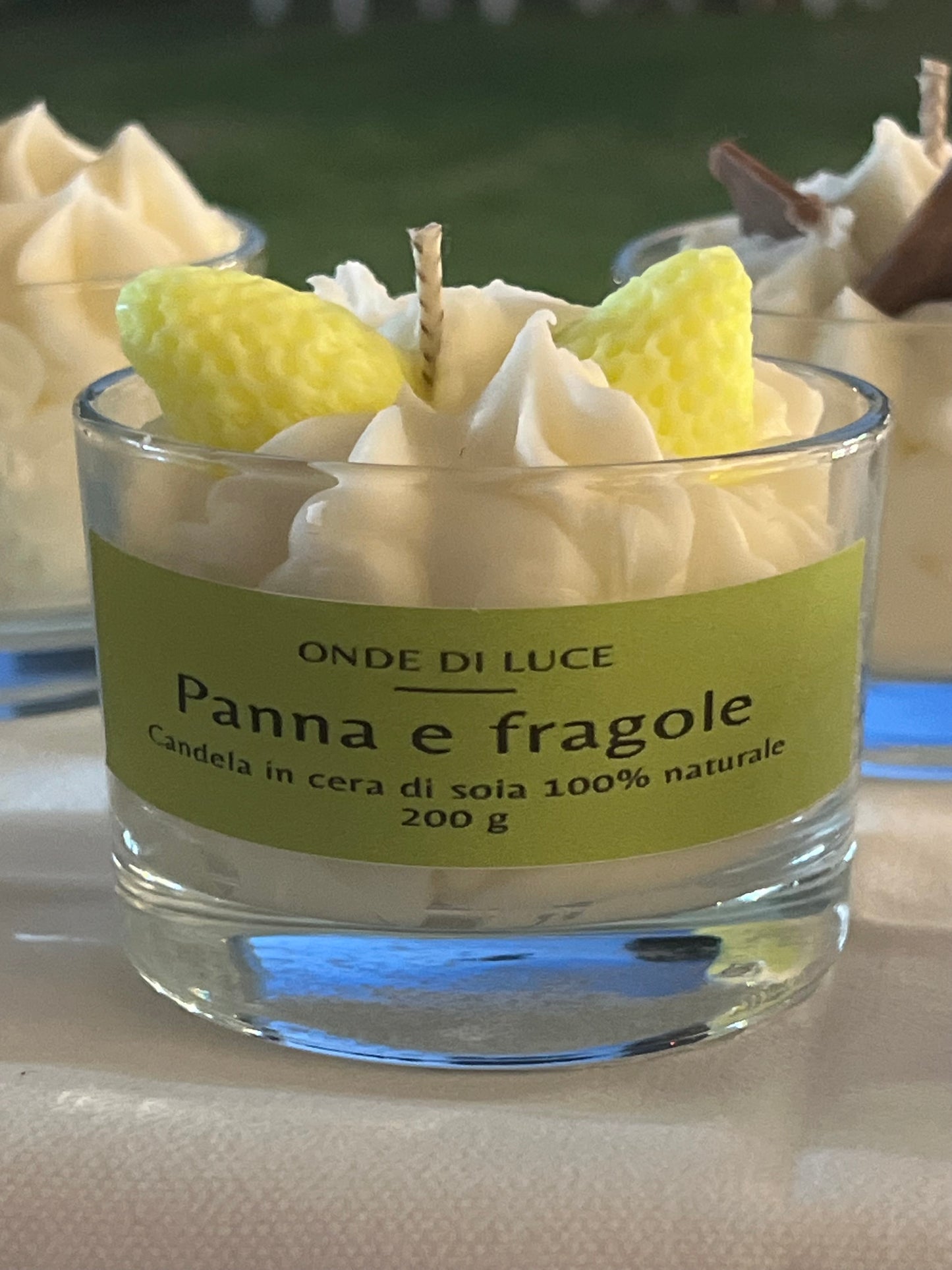 Panna e fragole